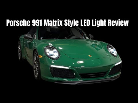 Testbericht zu den Matrix-LED-Scheinwerfern des Porsche 911 Carrera (991.2 / 991.2)