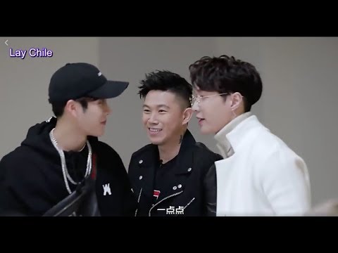 [ESP] Zhang Yixing, Jackson Wang y MC Jin comparan sus estaturas – Idol Producer Preview