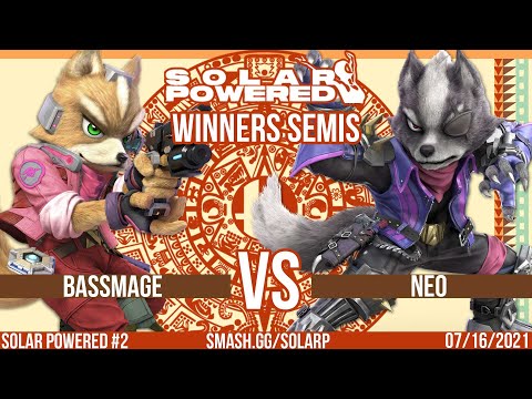 Solar Powered #2 - SSBU - BassMage(Fox) vs. Neo(Wolf) - Winners Semi Finals