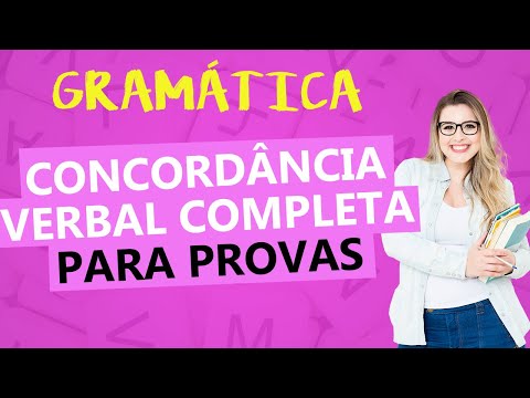 CONCORDÂNCIA VERBAL -  TEORIA COMPLETA PARA PROVAS - Profa. Pamba