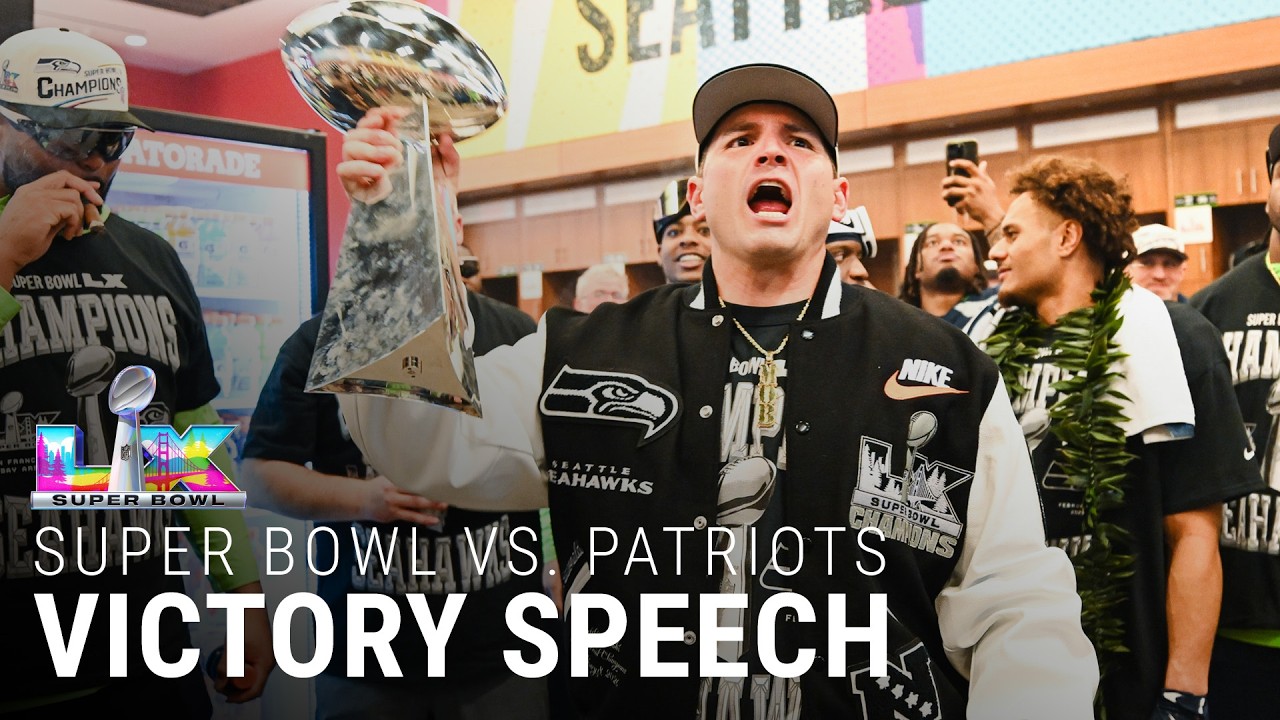 Head Coach Mike Macdonald's Victory Speech Following The Super Bowl LX Win vs. Patriots