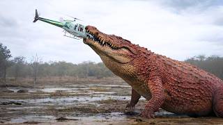 CROCODILO REI é um DEMÔNIO e assume forma de PREDADOR SUPREMO quando começa se ALIMENTAR DE HUMANOS