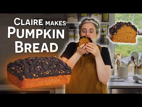 Make Halloween Pumpkin Bread with Claire Saffitz | Dessert Person