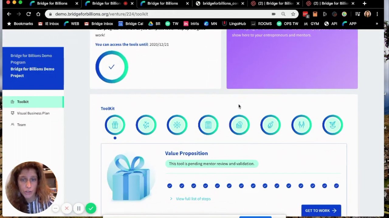 Bridge for Billions Platform Tour