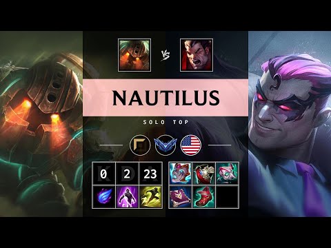 Nautilus Top vs Darius - NA Diamond Patch 25.17