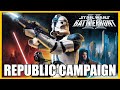 Star Wars Battlefront II 2005 Galactic Conquest Republic Full Campaign No Commentary