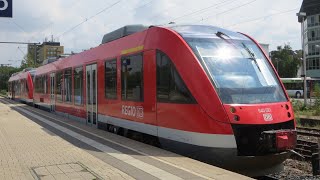 preview picture of video '[Sound] Triebwagen Alstom Coradia LINT 27 (Wagennr. 640 021) der DB Regio AG'