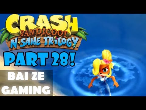 N Sane Trilogy Crash 3 Pt28 - Area 51 Box Gem and Gold Relic!