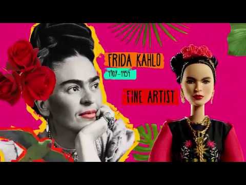 Barbie Inspiring Women Frida Kahlo Doll