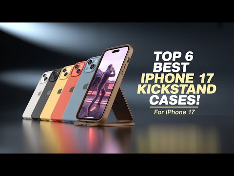 Top 6 Best iPhone 17 Kickstand Cases! ✅