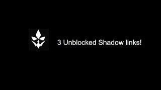 3 Unblocked proxy links for school (shadow proxy 2026)