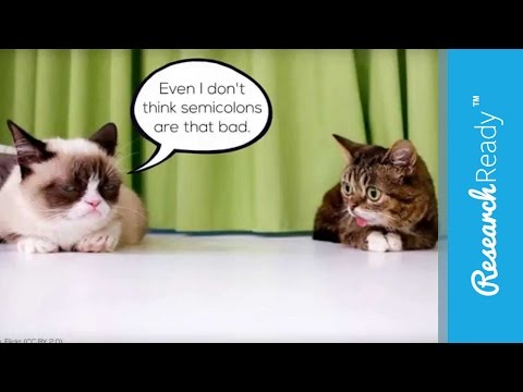 How Do I Use a Semicolon?