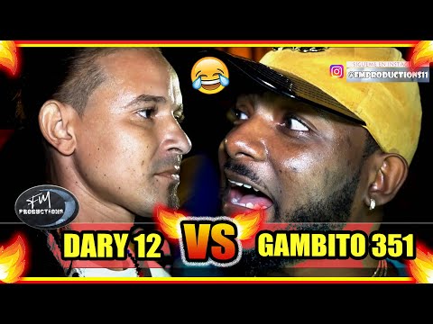 EL REGRESO DE GAMBITO 🇩🇴 😅 Dary 12 vs Gambito 351 - Batalla de Freestyle 2023