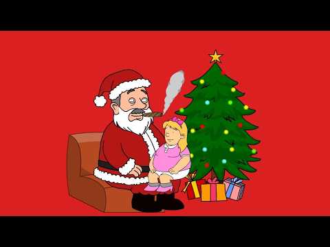 Big Smokin' Abe Dresses Up Like Santa