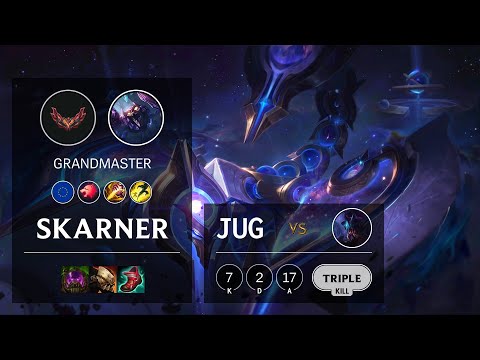 Skarner Jungle vs Rek'Sai - EUW Grandmaster Patch 12.3