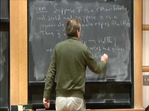 Galois Representations for Regular Algebraic Cuspidal Automorphic Forms - Richard Taylor