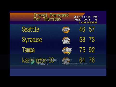 Weatherstar 4000 Activation 10/6/2021 Working Radar???