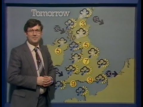 Here is the Weather! - with Bill Giles Thursday 11th March 1982 BBC1