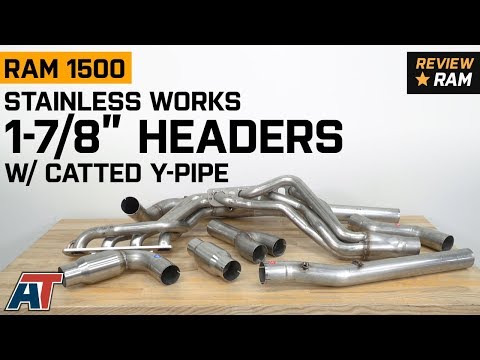 2009-2018 Ram Stainless Works 1-7/8\" Headers w/ Y-Pipe - Factory Connect 5.7L Quad & Crew Cab Review