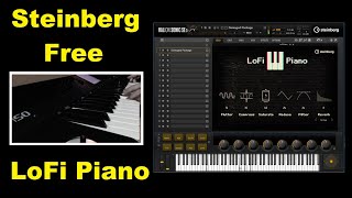 Video thumbnail for Steinberg - LoFi Piano GET FREE /Full Demo 30 Factory Presets / Cubase 11 Pro by Musical Software Hardware