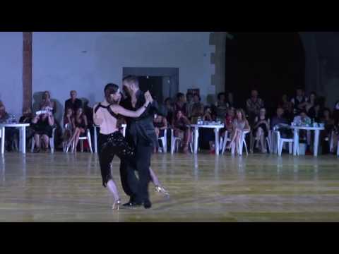  Diego Riemer  and  Natalia Cristobal Rivé  are  dancing  at  Tano Tango Festival  in  2016