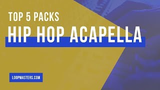 Video thumbnail for Top 5 | Best Hip Hop & Rap Acapella Vocal Sample Packs | Urban, R&B Vox, Samples, Loops, Sounds by Loopcloud