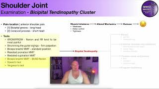 Bicipital Tendinopathy Testing Cluster