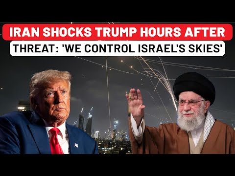 Iran Shocks Trump With 'Complete Control Over Israeli Skies' After US Threatens To Kill Khamenei
