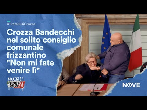 Crozza Bandecchi nel solito consiglio comunale frizzantino "Non mi fate venire lì"