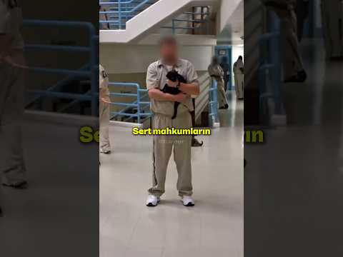 Yüzlerce sahipsiz kedi bir hapishanenin kaderini değiştirdi.