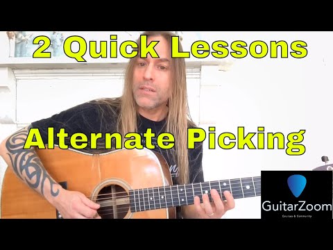 2 Quick Lessons for Better Alternate Picking