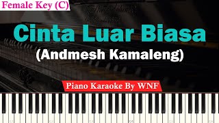 Download lagu Andmesh Kamaleng - Cinta Luar Biasa Karaoke Female Key mp3