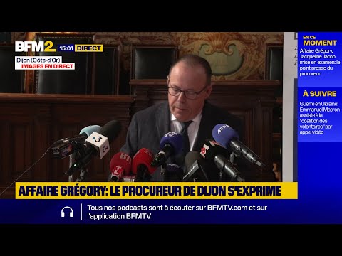 🟡Affaire Grégory: suivez en direct la conférence de presse du procureur