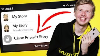 How to Make a Close Friends Story on Snapchat