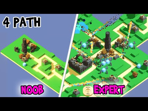 THIS is how you beat quadruple defense | Chasing after my achievement | Rogue Tower