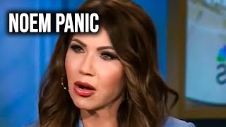 Kristi Noem SINKS After Reporter Corners Her On Devastating ICE Shooting Lies
