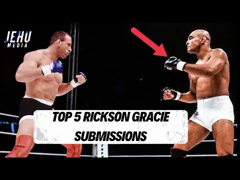 TOP 5 RICKSON GRACIE SUBMISSIONS