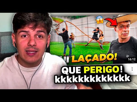 PENALIDADES NO LAÇO! 😂😂 - wardi REACT!