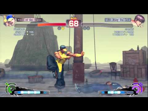 SSF4 AE 2012 Ranked FenTamu (Yun) vs cocoihi (Guy)