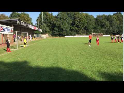 SP WAASMUNSTER - FC EKSAARDE - PENALTY N. CLAPDORP