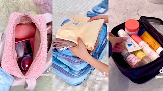 Travel Bag Packing Organizing TikTok Compilation