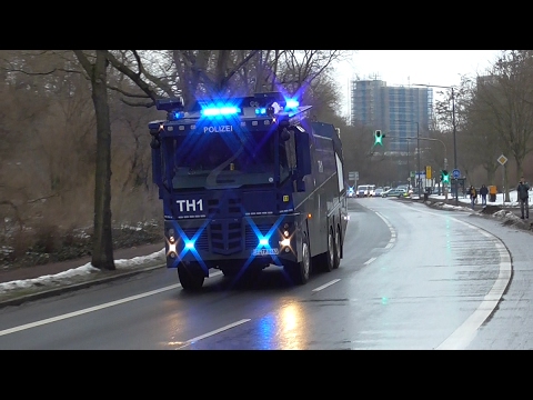 Polizei-Großeinsatz | SG Dynamo Dresden - 1. FC Union Berlin 05.02.2017