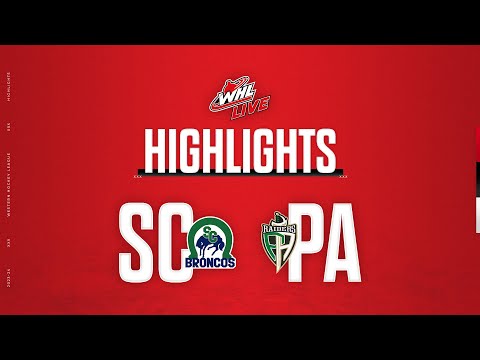 Swift Current Broncos at Prince Albert Raiders 10/28 | WHL Highlights 2023-24