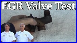 Test an EGR Valve