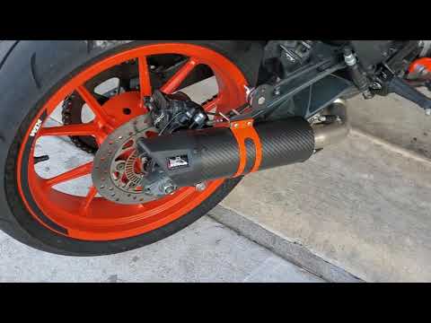 2017 KTM Duke 390 Remus S-Flow slip on exhaust