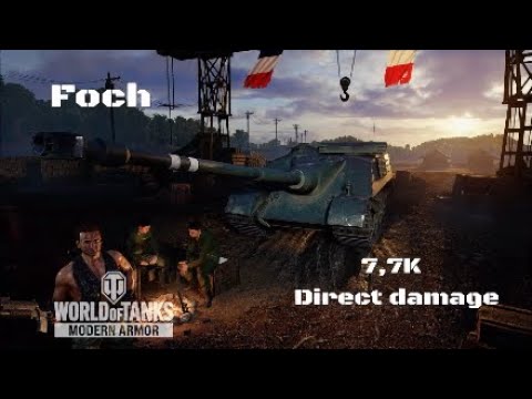 Foch in Kanunas:As:99% : 7,7K direct damage :Wot console - World of Tanks
