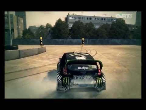 DiRT 3 - Drift Tutorial [Platinum Medal] - Gymkhana Academy DC Compound