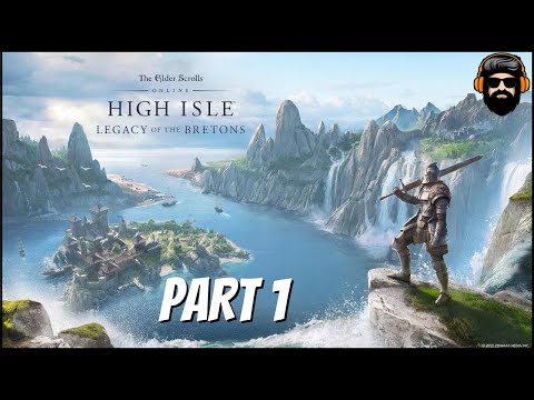 THE ELDER SCROLLS ONLINE HIGH ISLE Gameplay - Starting Fresh - Part 1 (no commentary)