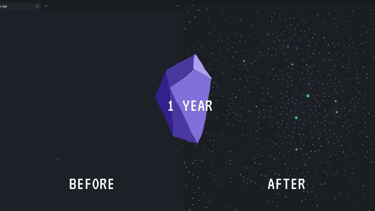 What I learned after 1 year of note-taking in Obsidian (3 Do's and 1 Don't)