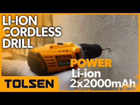 Акумулаторен винтоверт 12V Tolsen – видео демонстрация